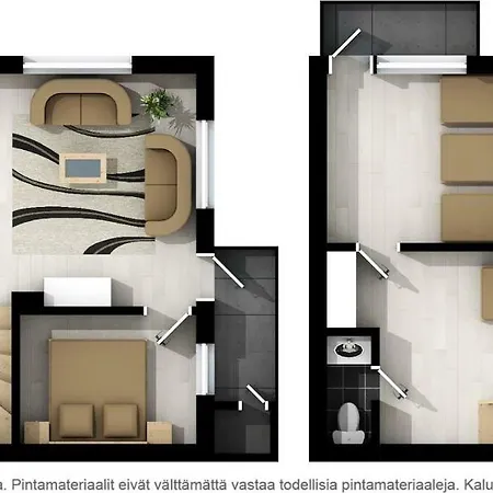 Apartment Levivillas Keskuskuja 5 A1 Ja A4
